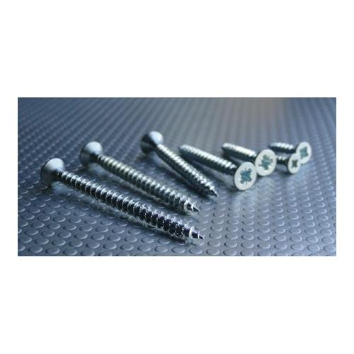 Ebco 4x50 (8x50) mm Pozi Recess CSK Head Screw, CBSS-4050 Pack of 200 Pcs